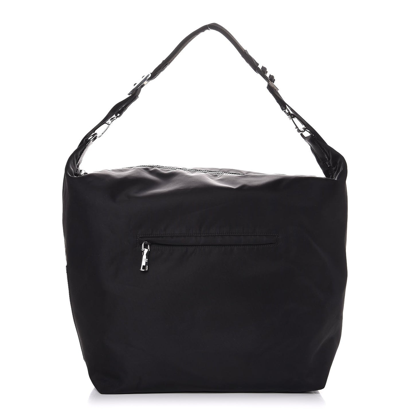 Tessuto Nylon Hobo Black
