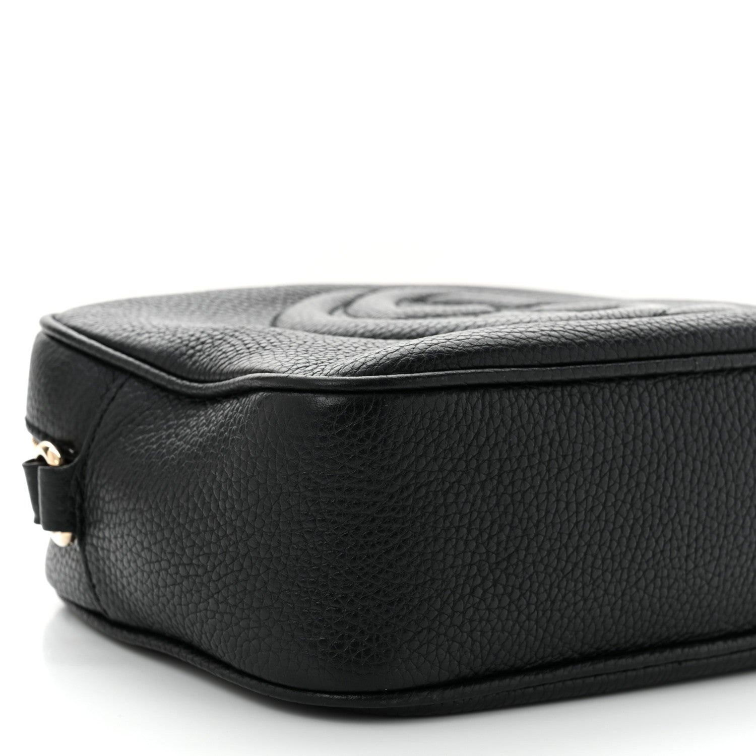 Gucci Pebbled Calfskin Small Soho Disco Bag Black 9 of 12