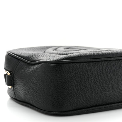 Gucci Pebbled Calfskin Small Soho Disco Bag Black 9 of 12