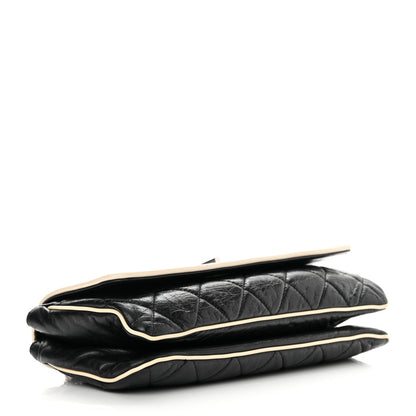 Chanel Lambskin East West Mademoiselle Flap Black 3 of 13