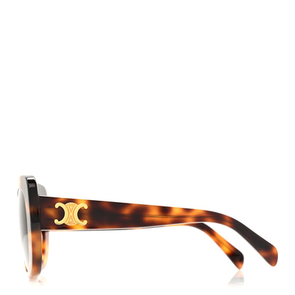 Celine Acetate Triomphe 01 Sunglasses CL40226U Gradient Havana 3 of 7