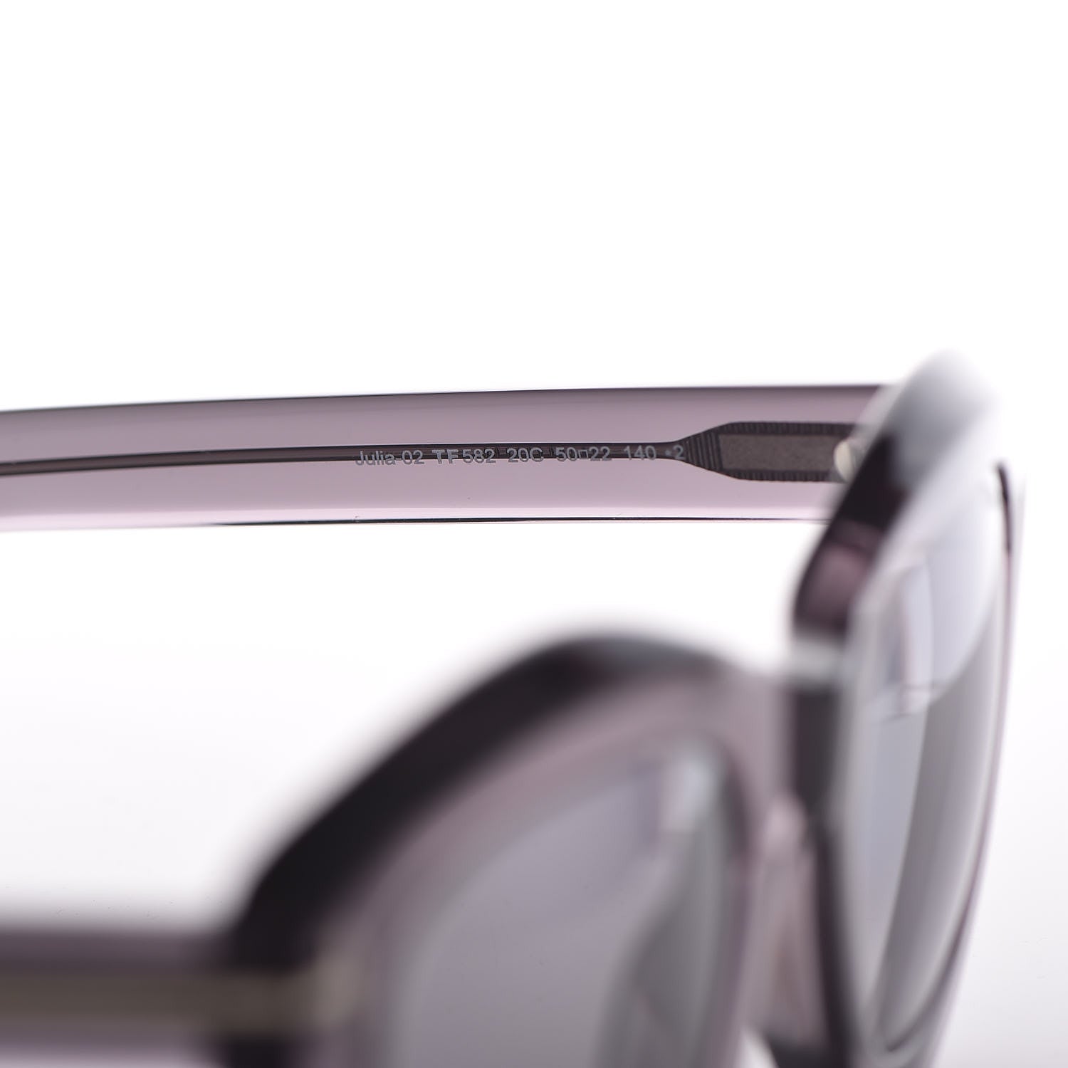 Tom Ford Julia Sunglasses TF582 Grey Smoke 5 of 7
