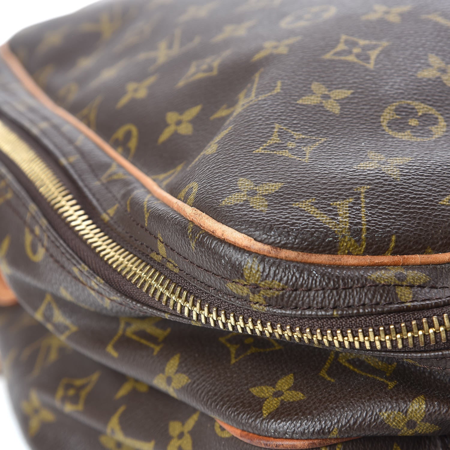 Louis Vuitton Monogram Alize 2 Compartment Luggage Travel Bag 18 of 34