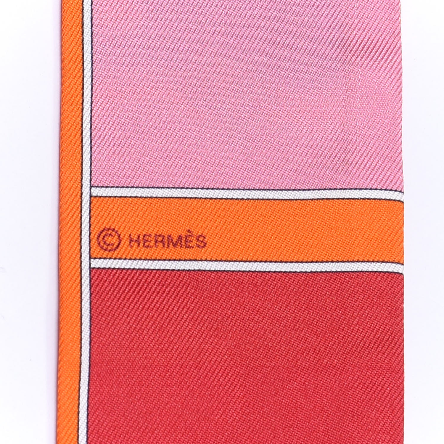 Hermes Silk Camails Twilly 4 of 4