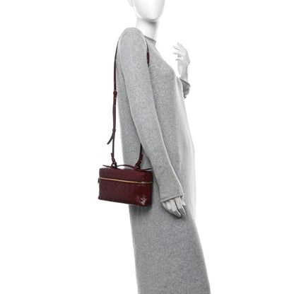 Bottega Veneta Nappa Intrecciato Bang Bang Vanity Case Barolo 2 of 10