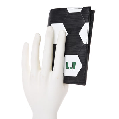 Louis Vuitton Epi World Cup Passport Cover Black 2 of 7