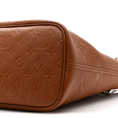 Louis Vuitton Empreinte Monogram Giant Neverfull MM Cognac 10 of 10