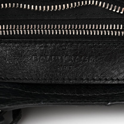 Balenciaga Agneau Giant 12 Silver Hardware Mini City Black 7 of 13