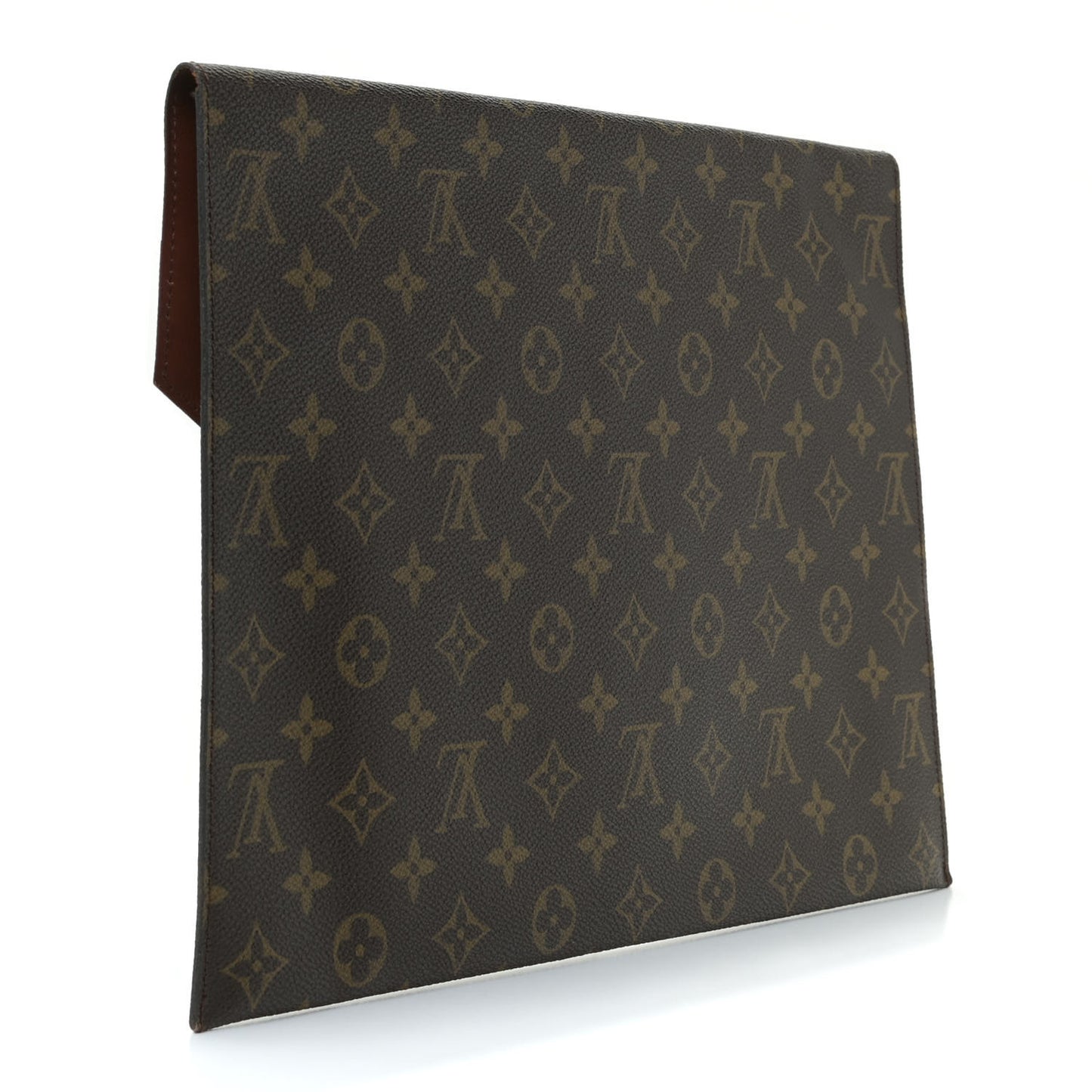 Monogram Poche Plate Envelope Clutch MM