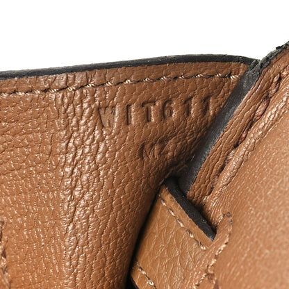 Hermes Togo Birkin 25 Alezan 7 of 11