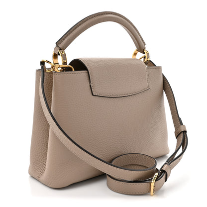 Louis Vuitton Taurillon Capucines BB Galet 3 of 16