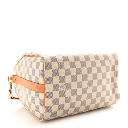 Louis Vuitton Damier Azur Speedy Bandouliere 25 4 of 10