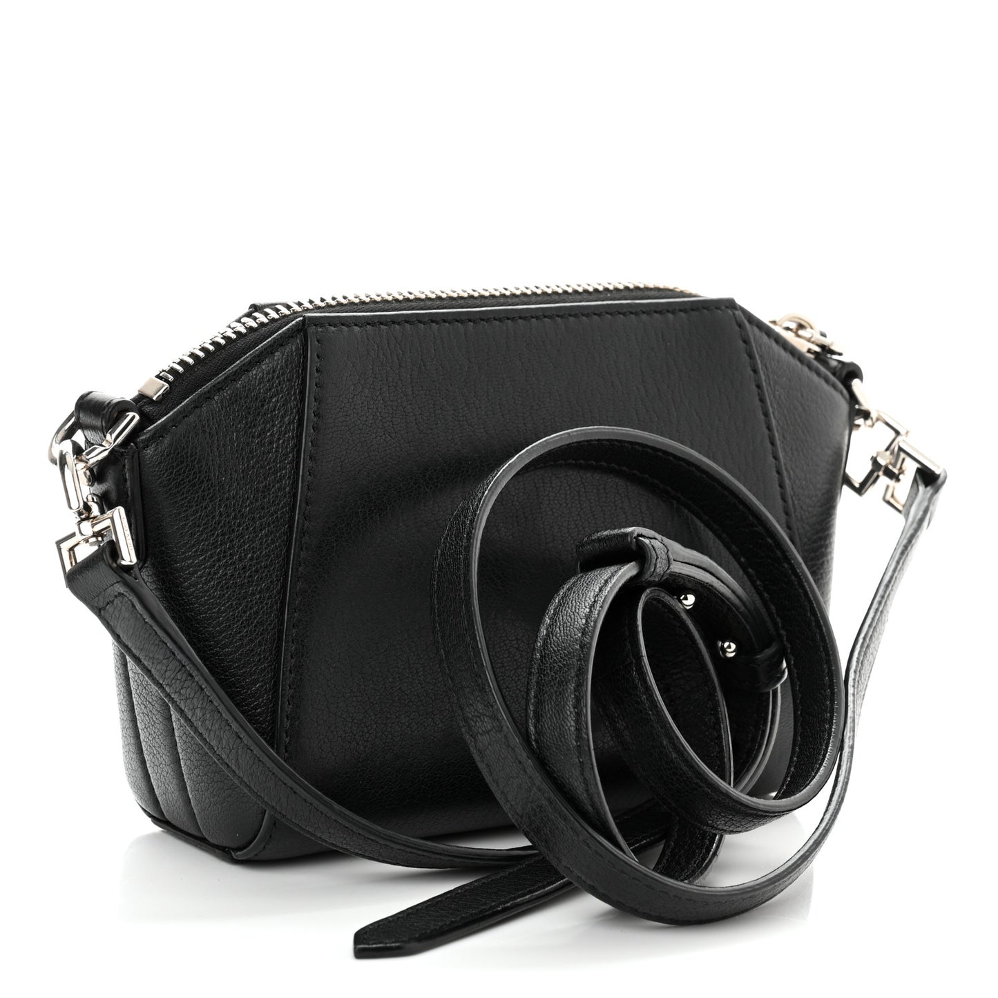 Sugar Goatskin Nano Antigona Black