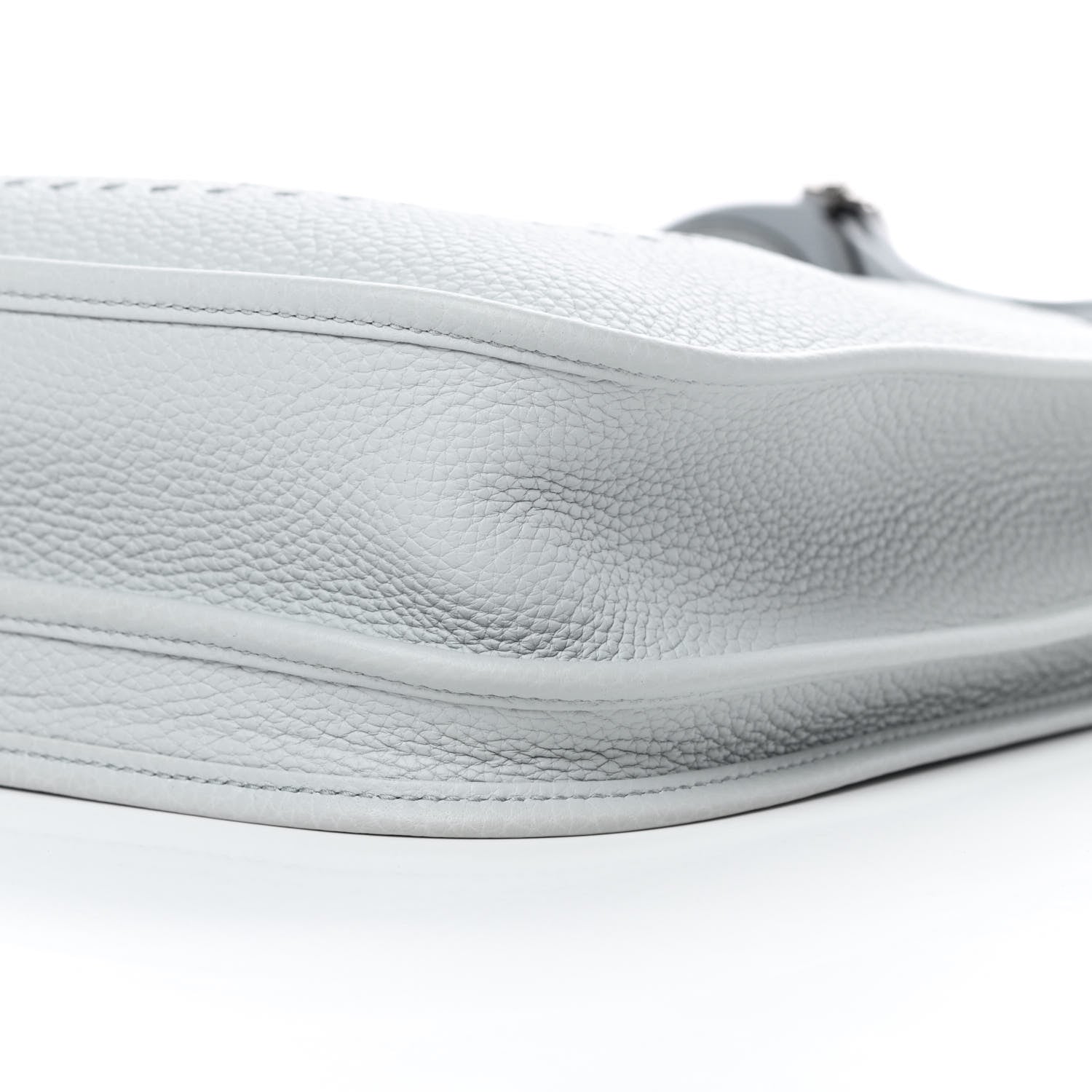 Hermes Taurillon Clemence Evelyne III PM Bleu Pale 10 of 11