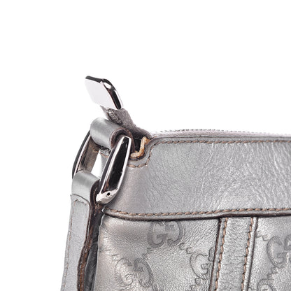 Gucci Guccissima Small D Ring Messenger Silver 14 of 19