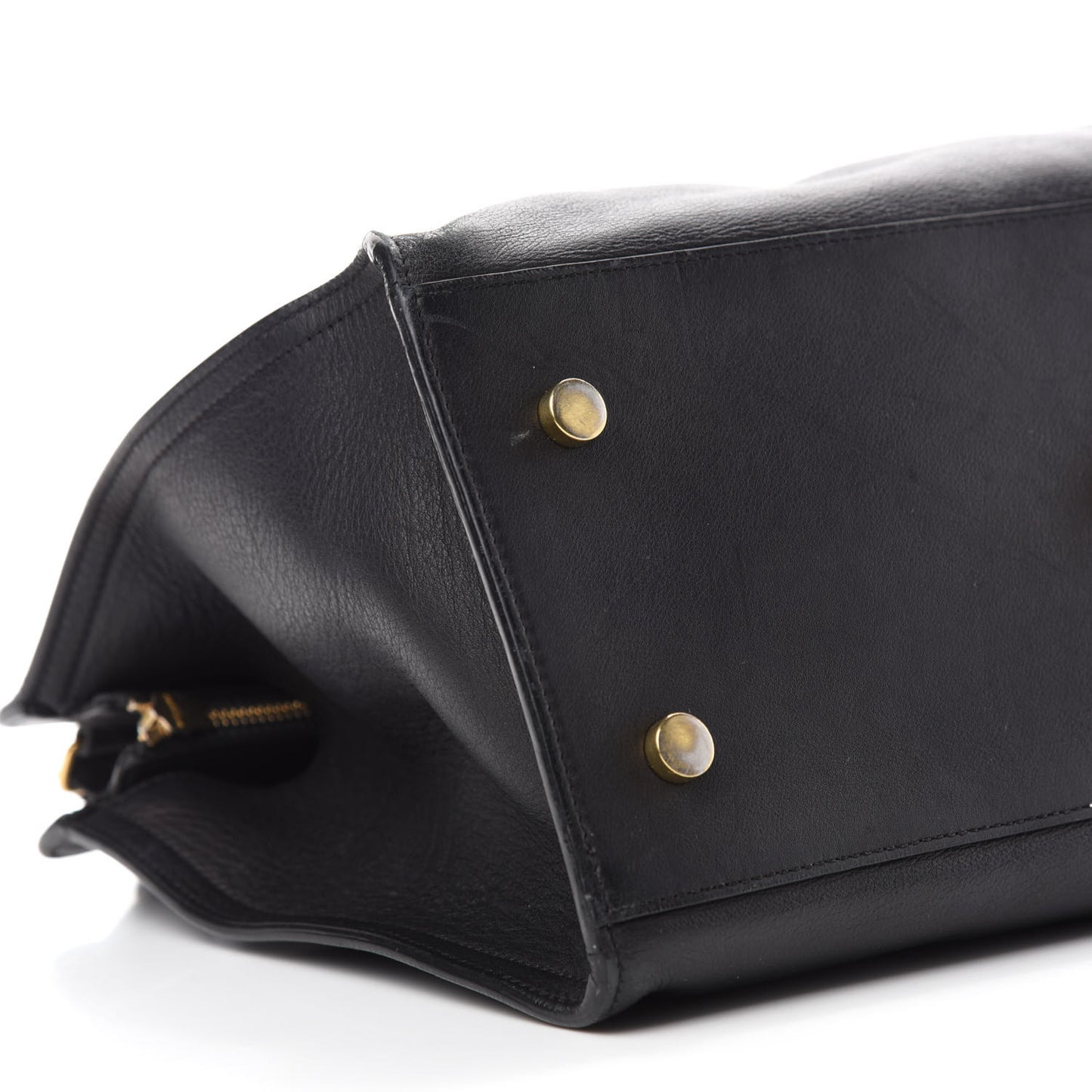 Smooth Calfskin Small Monogram Cabas Black