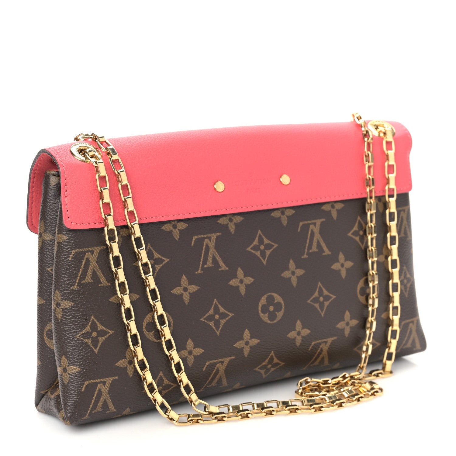 Louis Vuitton Monogram Pallas Chain Rose Litchi 3 of 8