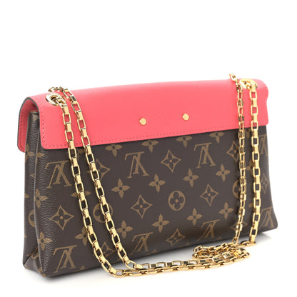 Louis Vuitton Monogram Pallas Chain Rose Litchi 3 of 8
