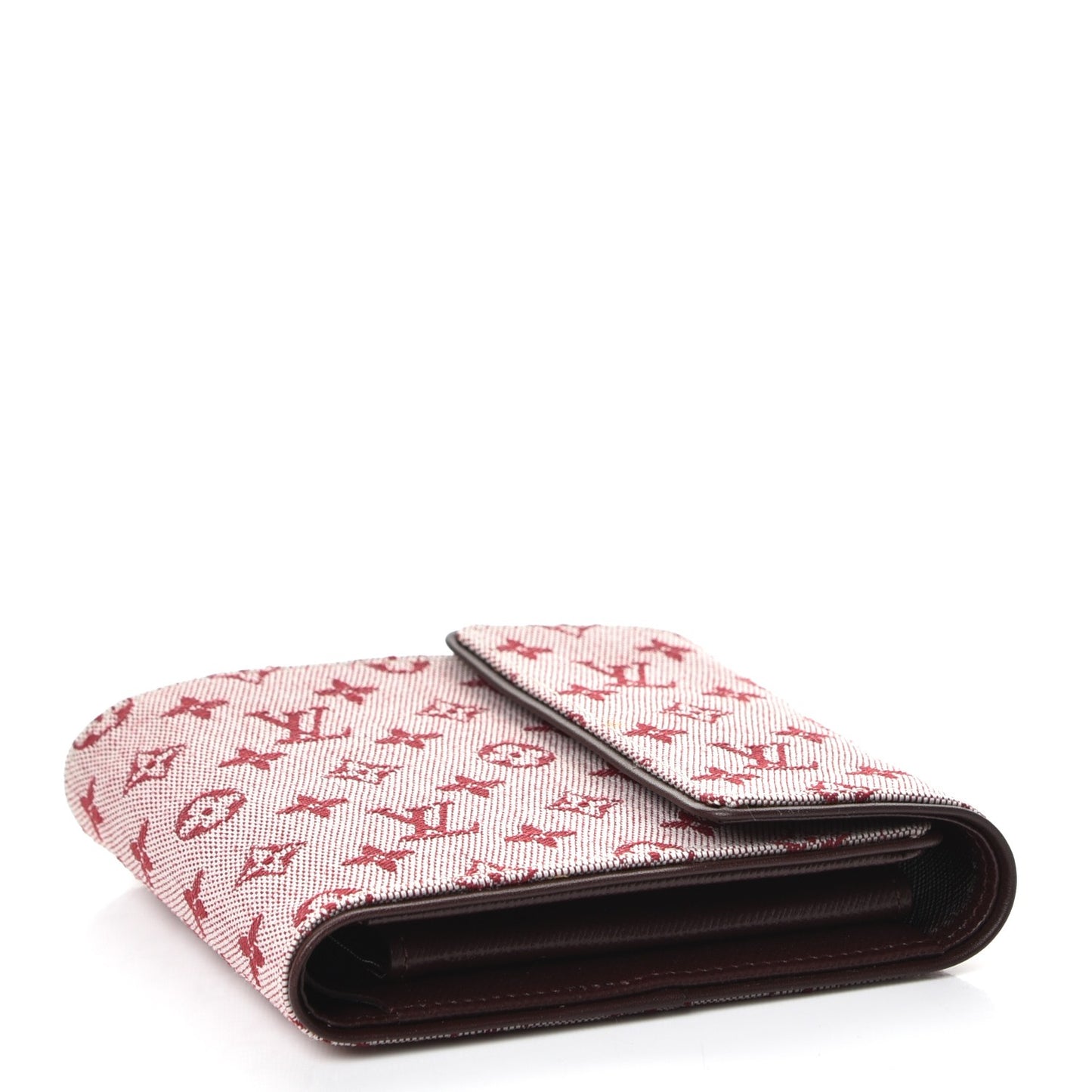 Mini Monogram Compact Wallet Cherry