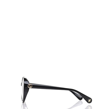 Gucci Acetate Round Sunglasses GG0370 Black 3 of 8