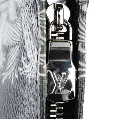 Louis Vuitton Damier Graphite Rope Pochette Voyage White 9 of 9