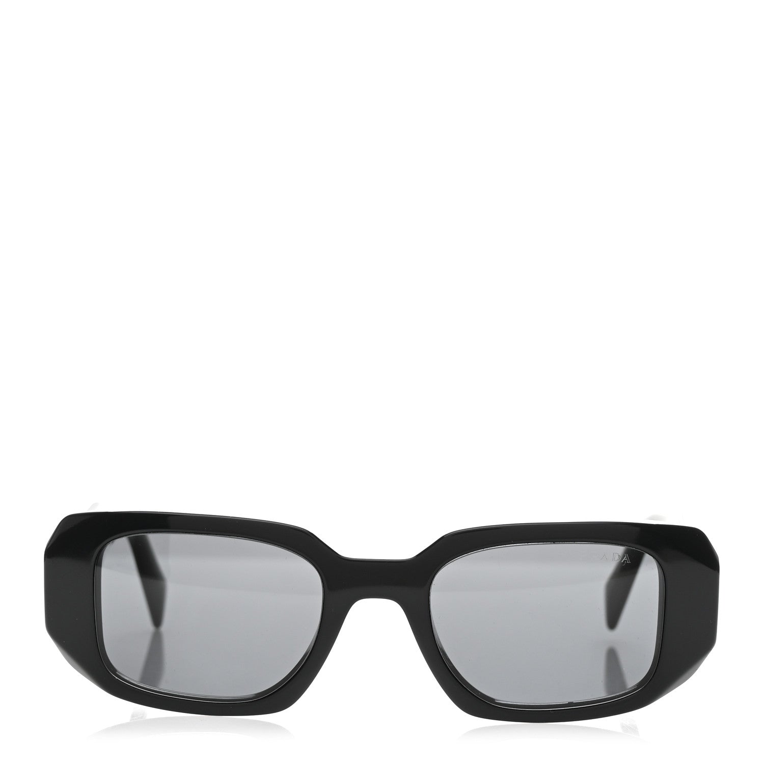 Prada Acetate Symbole Sunglasses SPR 17W Black 2 of 8