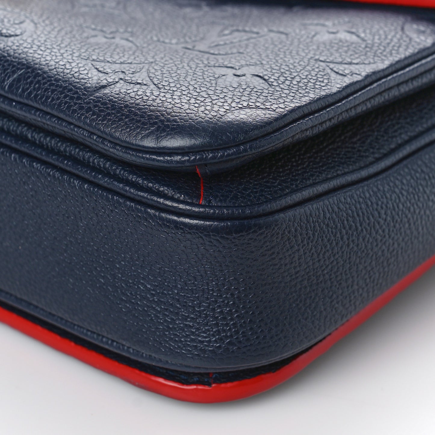 Empreinte Pochette Metis Marine Rouge