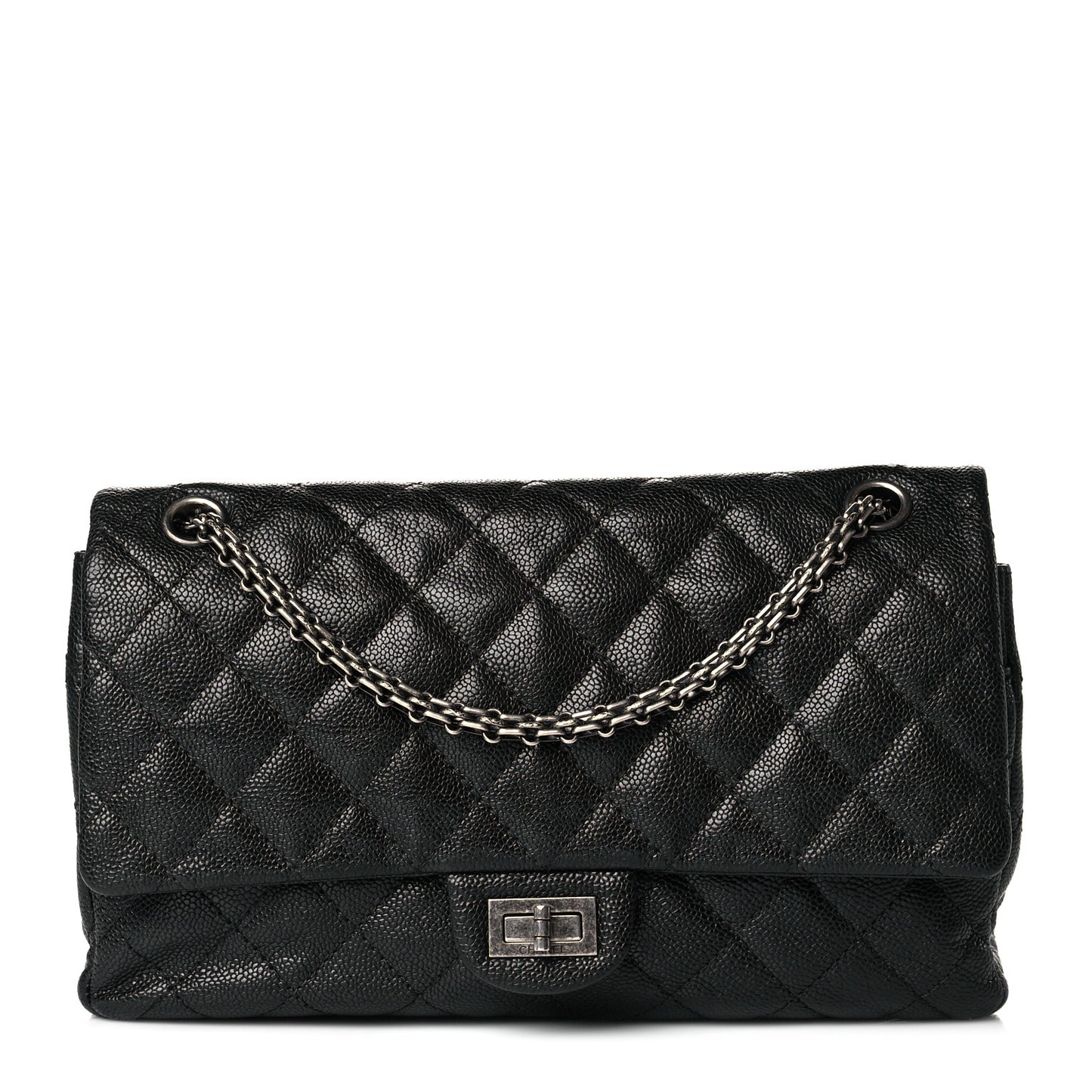 Caviar Quilted 2.55 Reissue 226 Flap Black