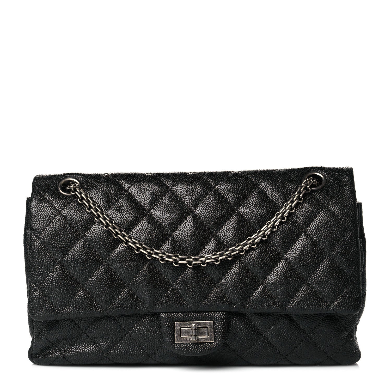 Chanel Caviar Quilted 2.55 Reissue 226 Flap Black 1 of 15