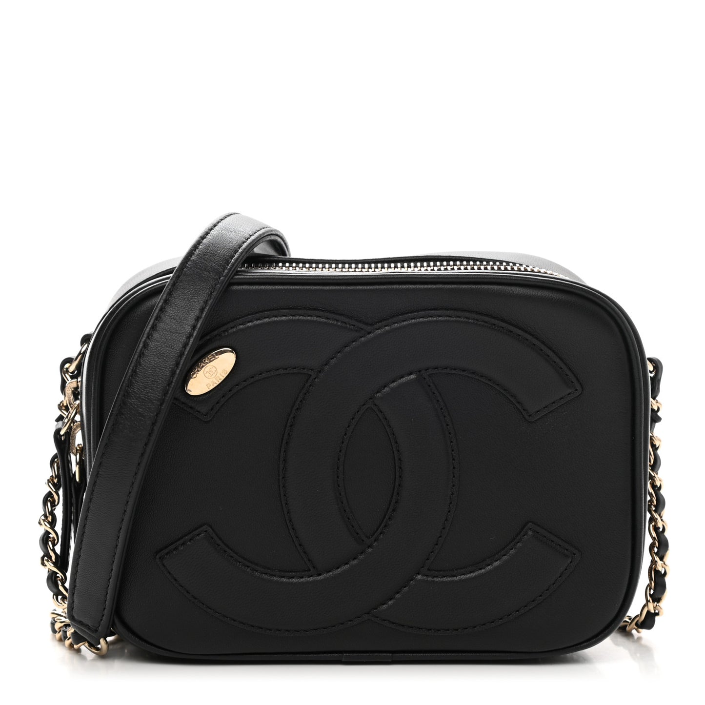 Lambskin CC Mania Camera Case Black