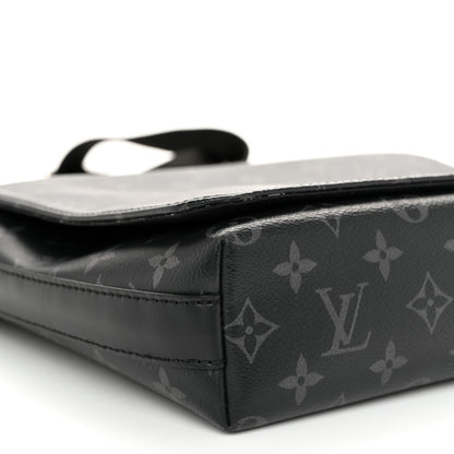 Louis Vuitton Monogram Eclipse District PM NM Black 8 of 9