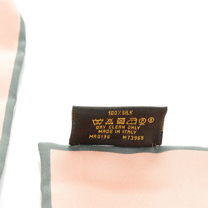 Louis Vuitton Silk Monogram Trunks Bandeau Rose Poudre 5 of 6