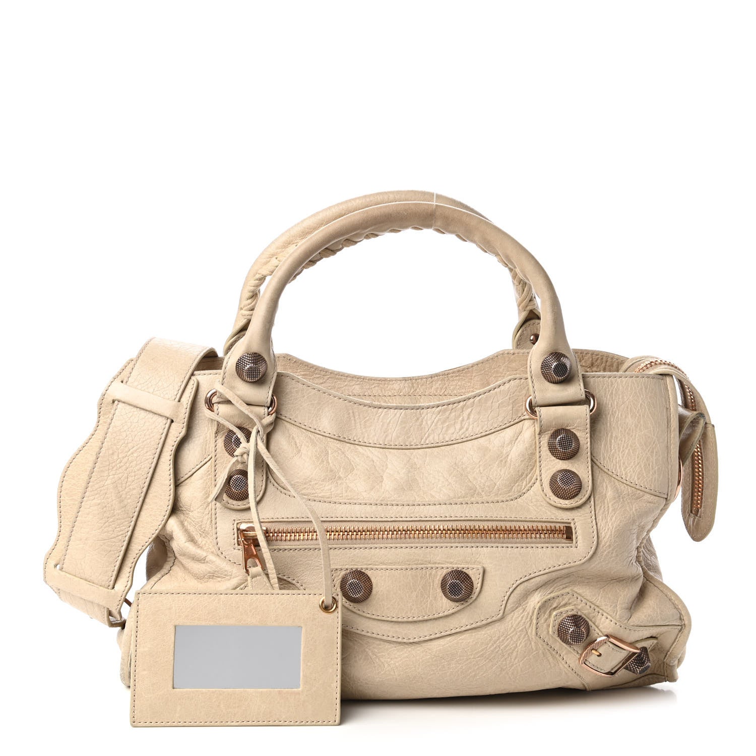 Balenciaga Agneau Giant 21 Rose Gold Hardware City Praline 1 of 16