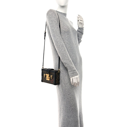 Louis Vuitton Monogram Petite Malle Black 2 of 9
