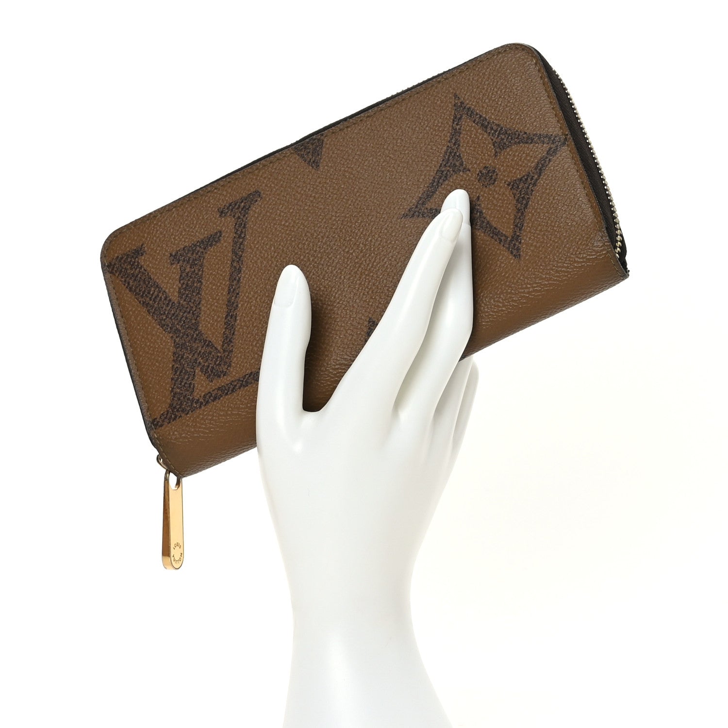 Louis Vuitton Reverse Monogram Giant Zippy Wallet 2 of 7