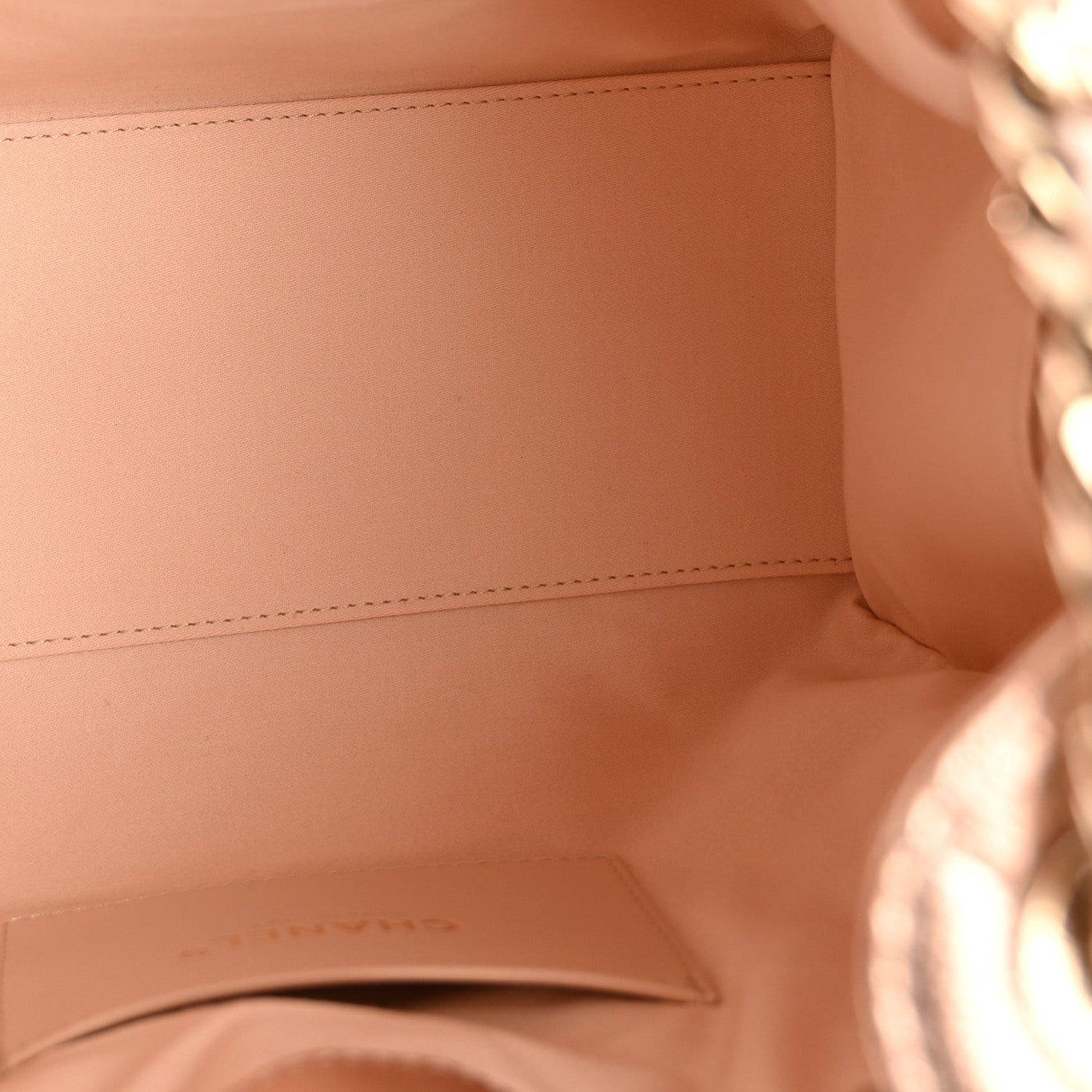 Chanel Metallic Caviar Quilted Small Chanel 25 Handbag Copper 5 of 11