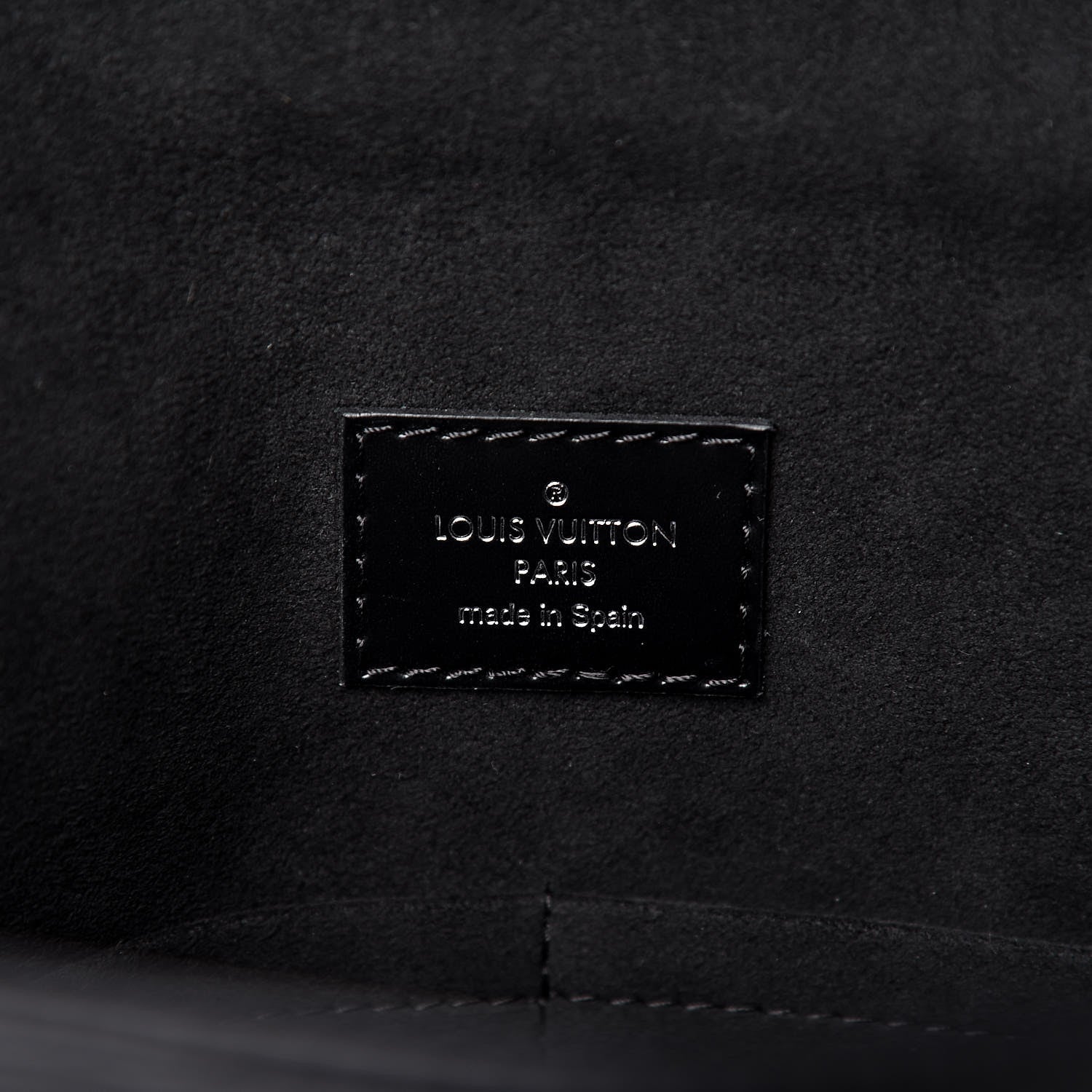 Louis Vuitton Epi Cluny BB Black 6 of 9