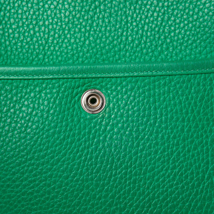Hermes Taurillon Clemence Evelyne III PM Vert Menthe 22 of 28