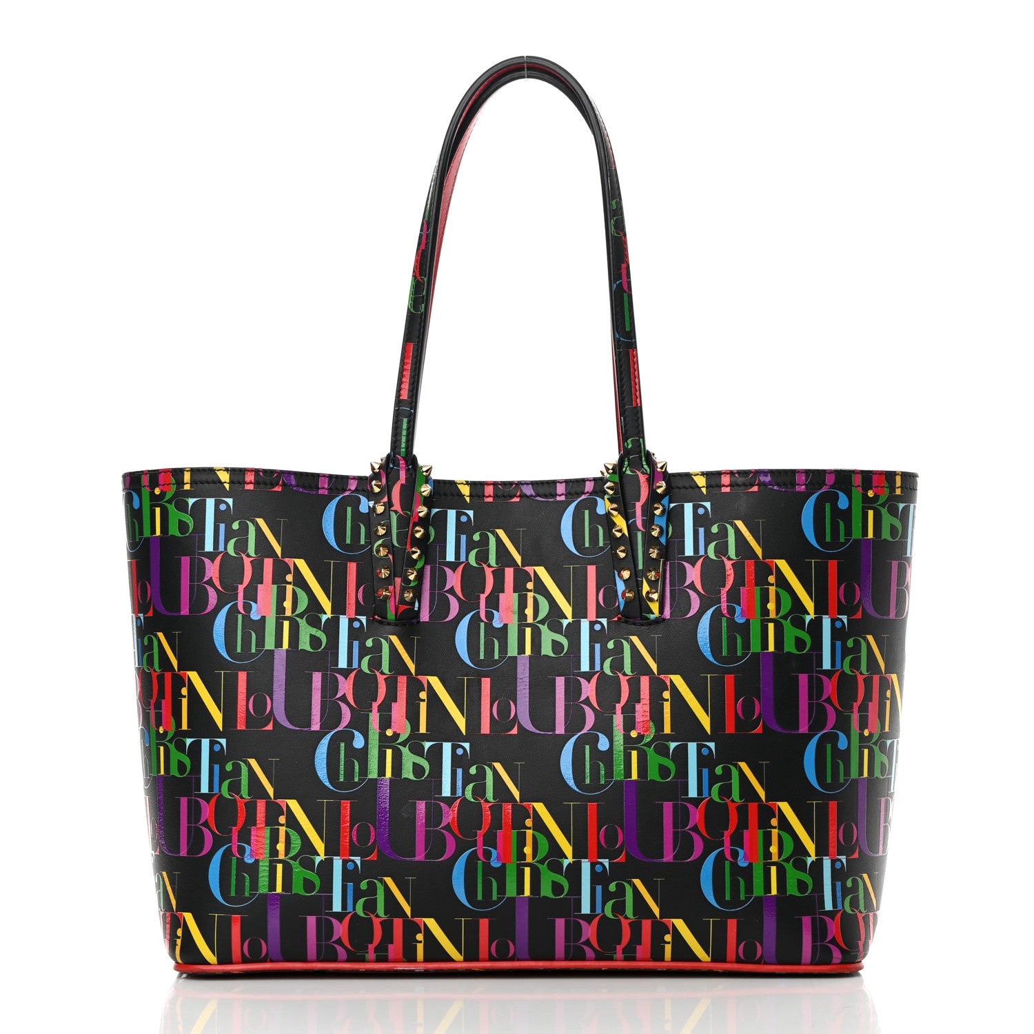 Christian Louboutin Calfskin ABC Small East West Cabata Tote Multicolor 3 of 15