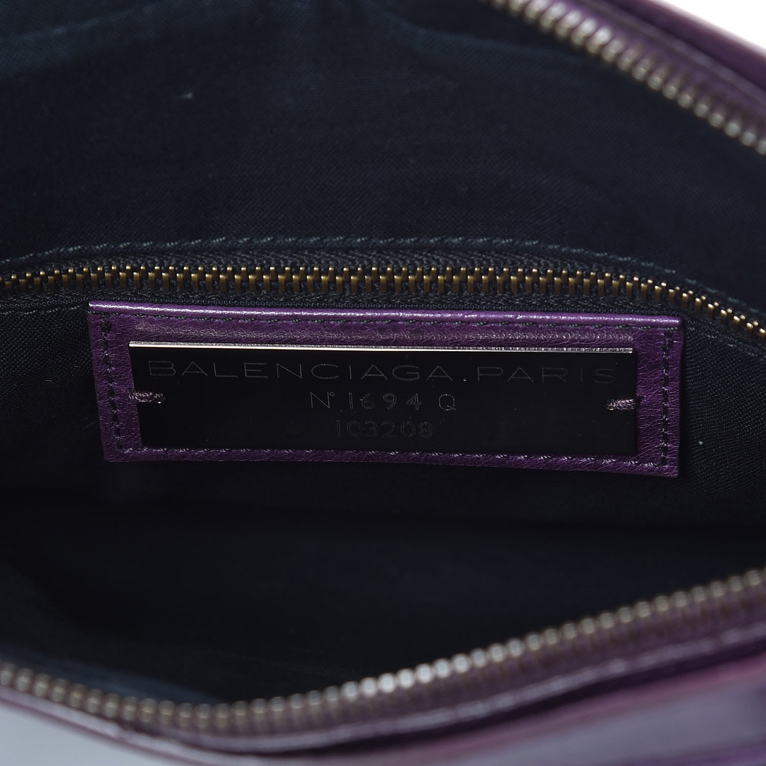Balenciaga Agneau Classic Hardware First Raisin 7 of 10