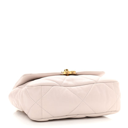 Chanel Lambskin Quilted Medium Chanel 19 Flap Light Pink 4 of 11