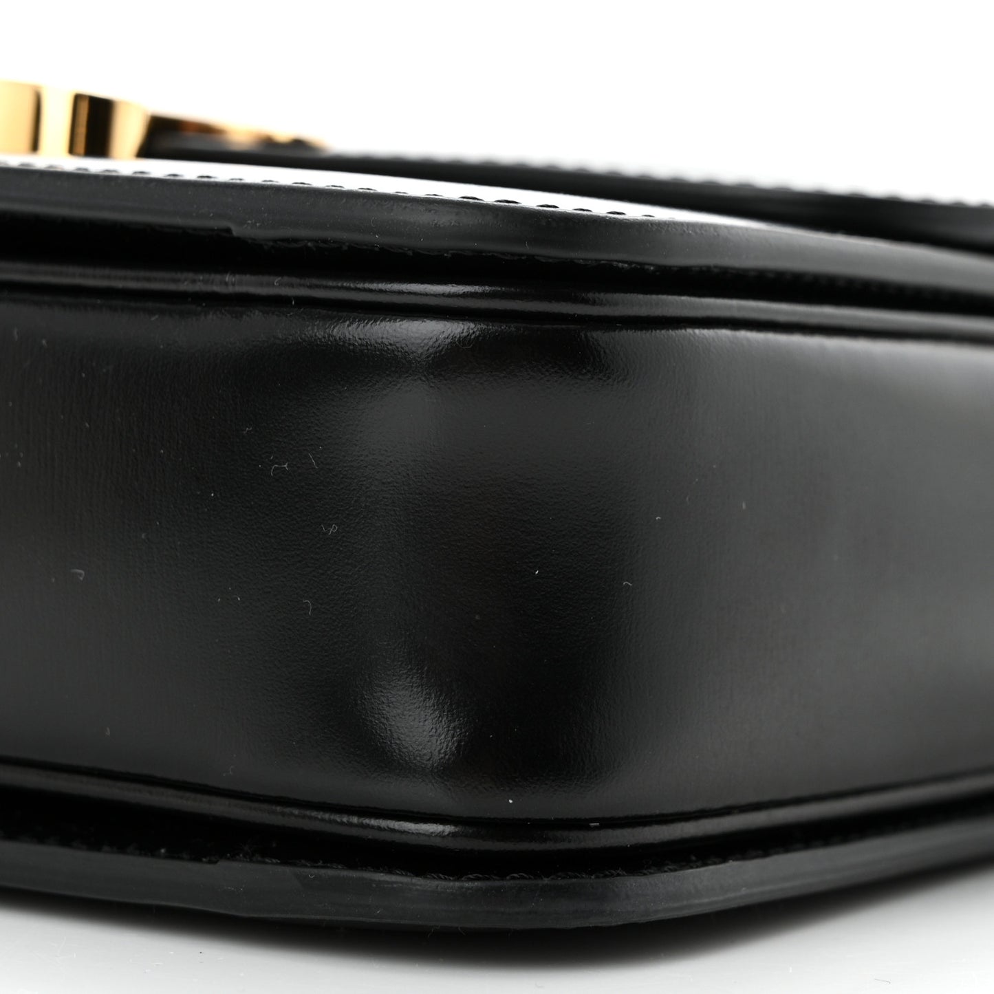 Shiny Calfskin Teen Triomphe Black