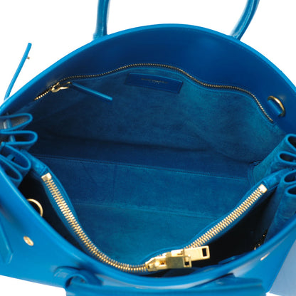 Saint Laurent Calfskin Small Sac De Jour Indigo 5 of 7