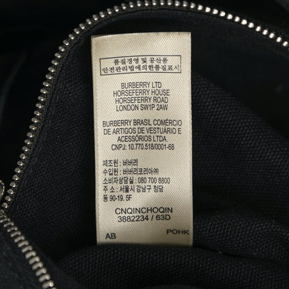 Burberry Calfskin Studded Medium Susanna Hobo Black 7 of 17