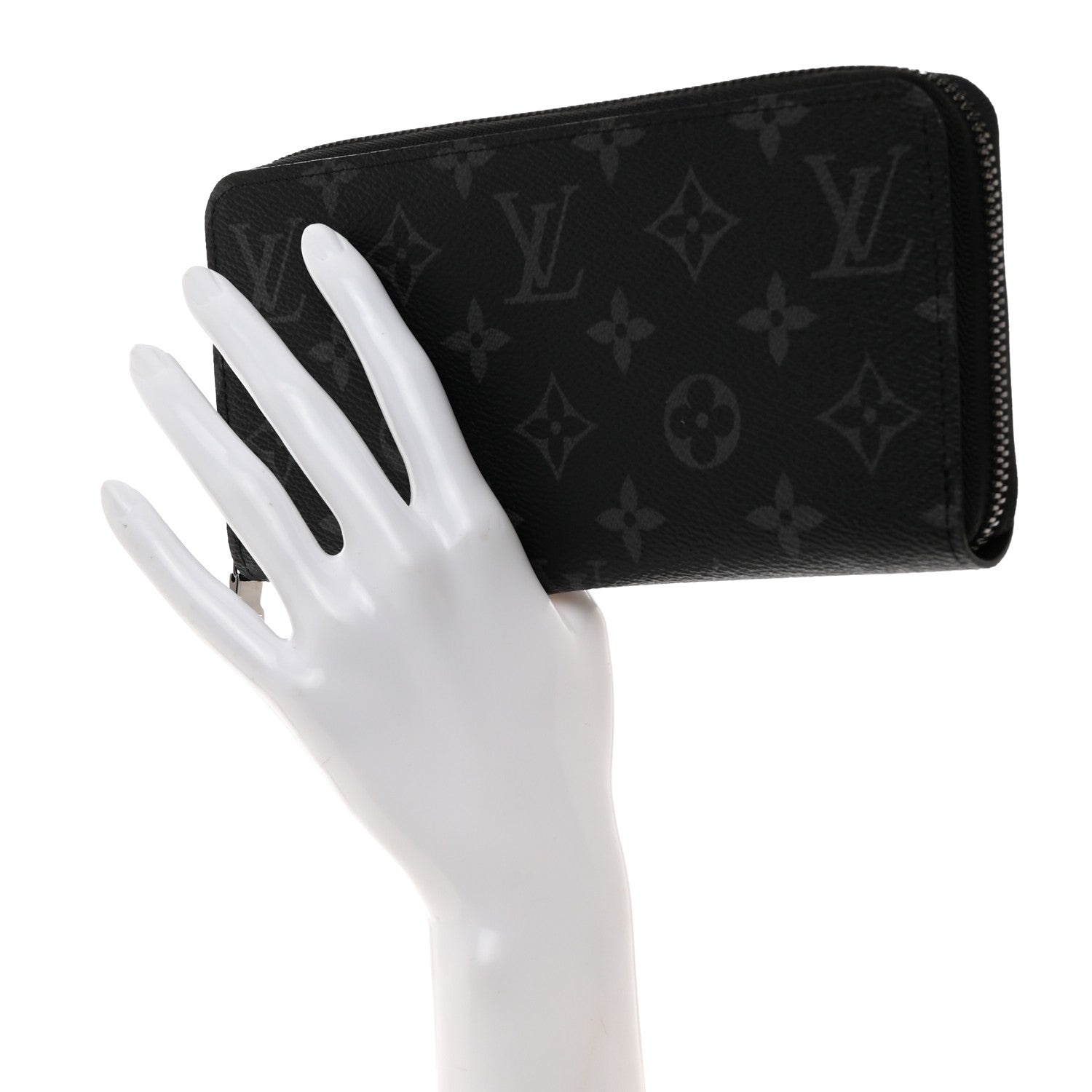 Louis Vuitton Monogram Eclipse Zippy Wallet Horizontal 2 of 7