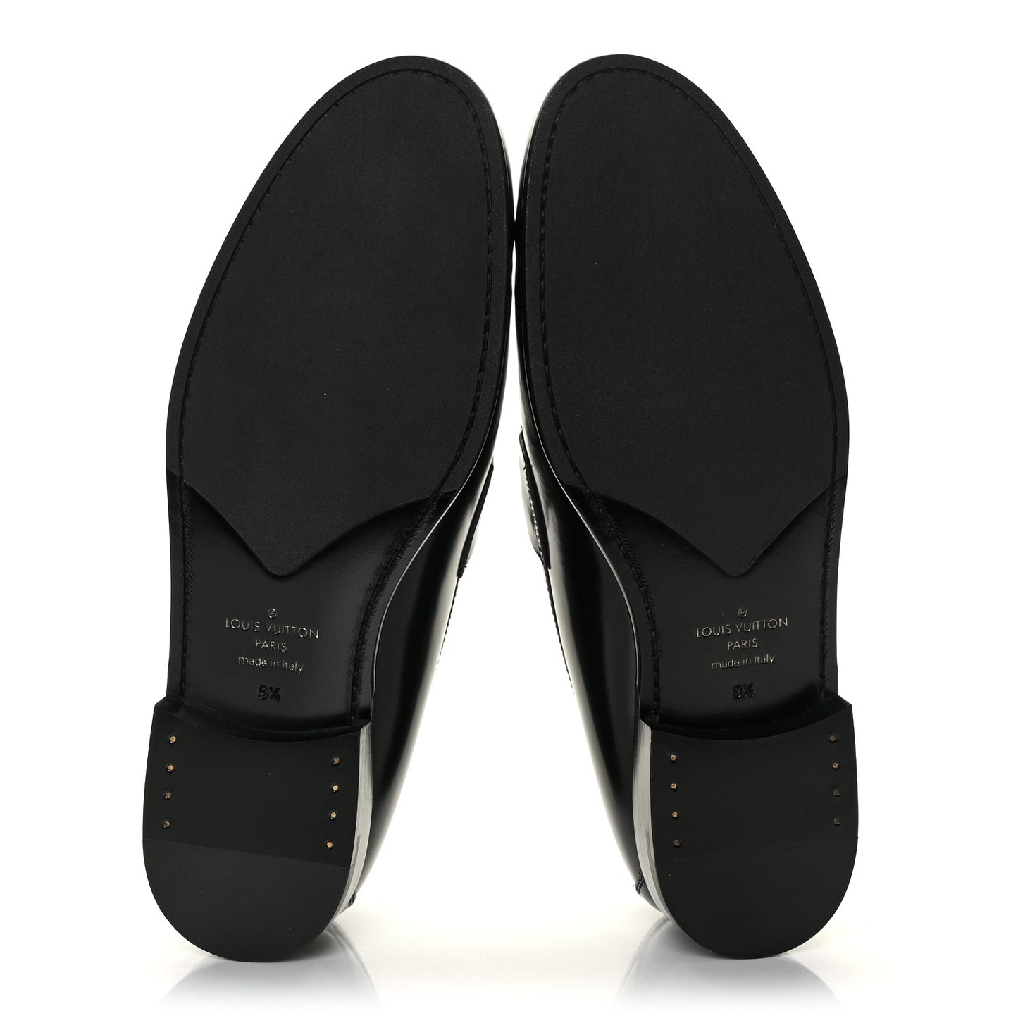 X NBA Calfskin Mens Loafers 9.5 Black
