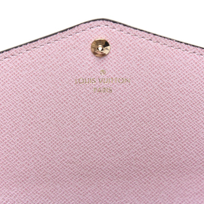 Louis Vuitton Monogram Sarah Wallet NM Rose Ballerine 8 of 8