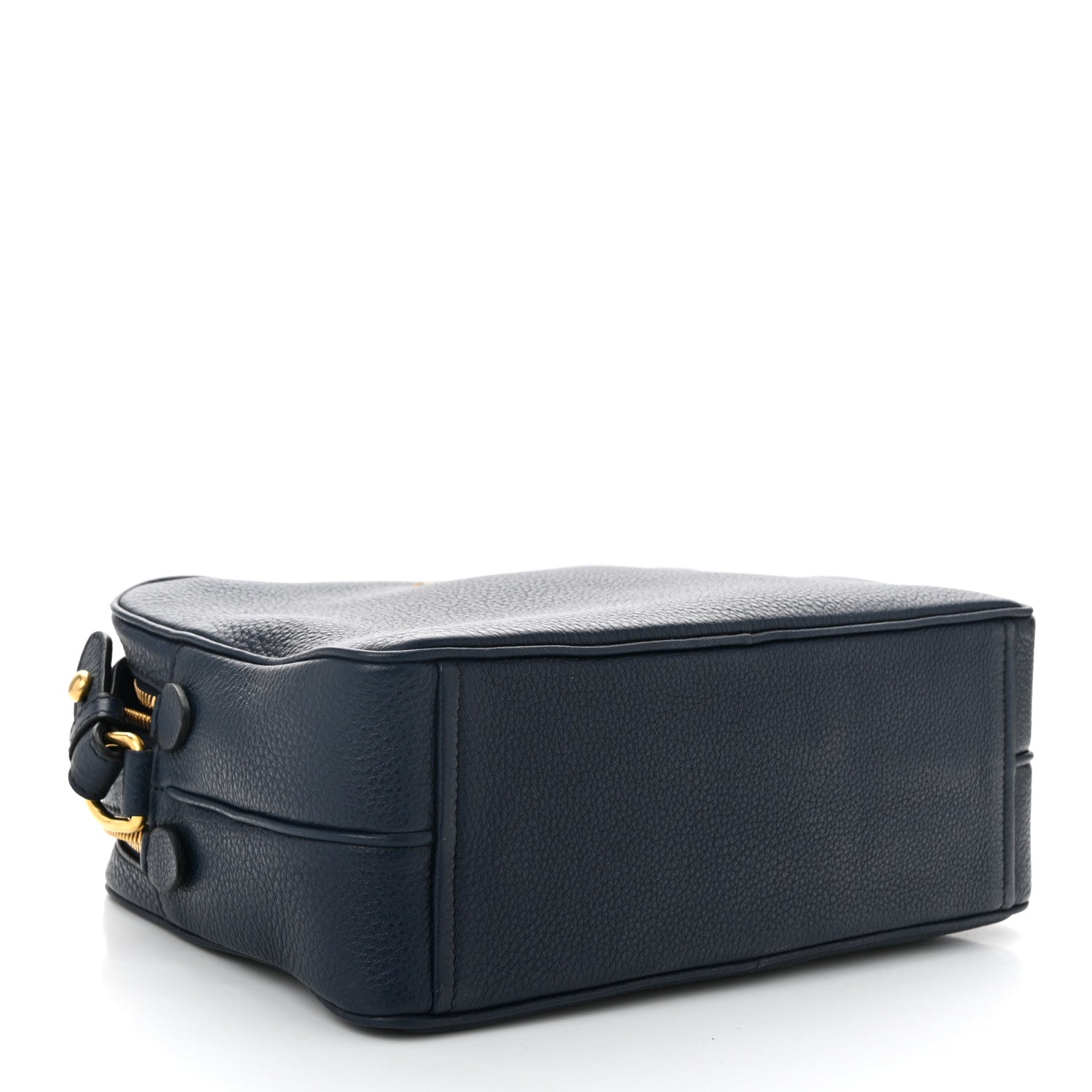 Prada Vitello Phenix Camera Bag Baltico 4 of 11