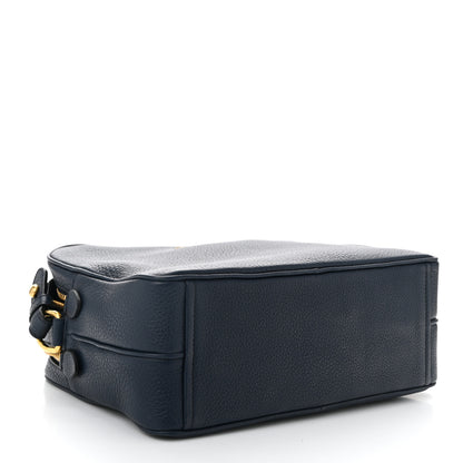 Prada Vitello Phenix Camera Bag Baltico 4 of 11