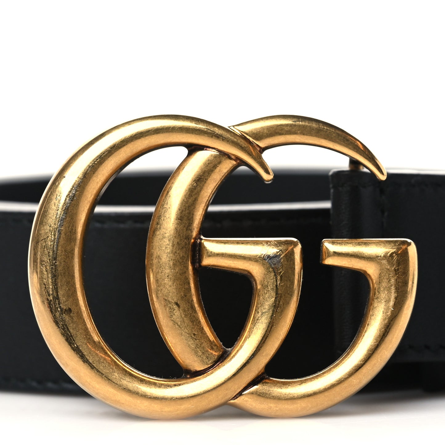 Calfskin Double G 30mm Belt 95 38 Black